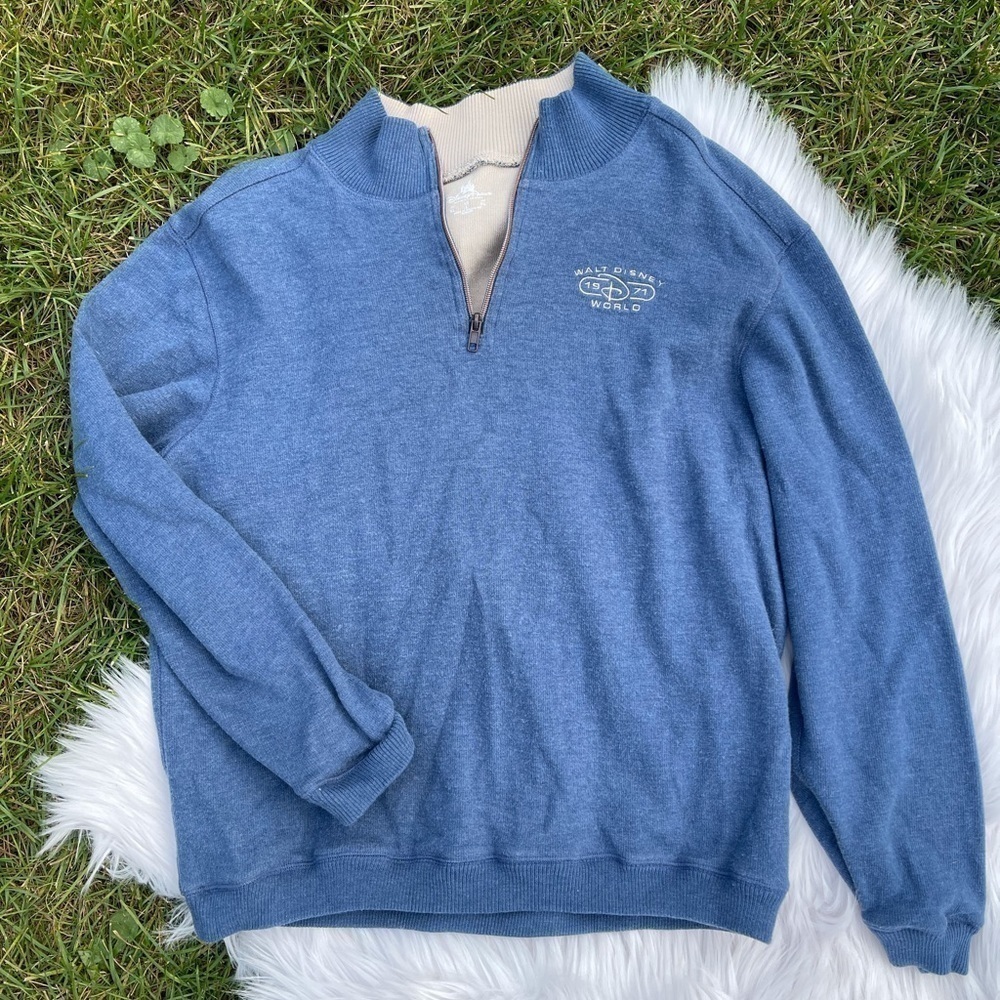 EUC Men’s size large 1/4 zip Walt Disney World 1971
